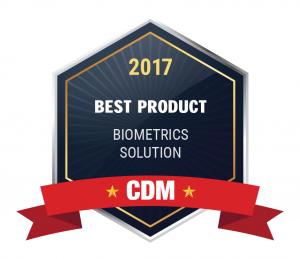 2017 Best Product in Biometric Solutions – CDM