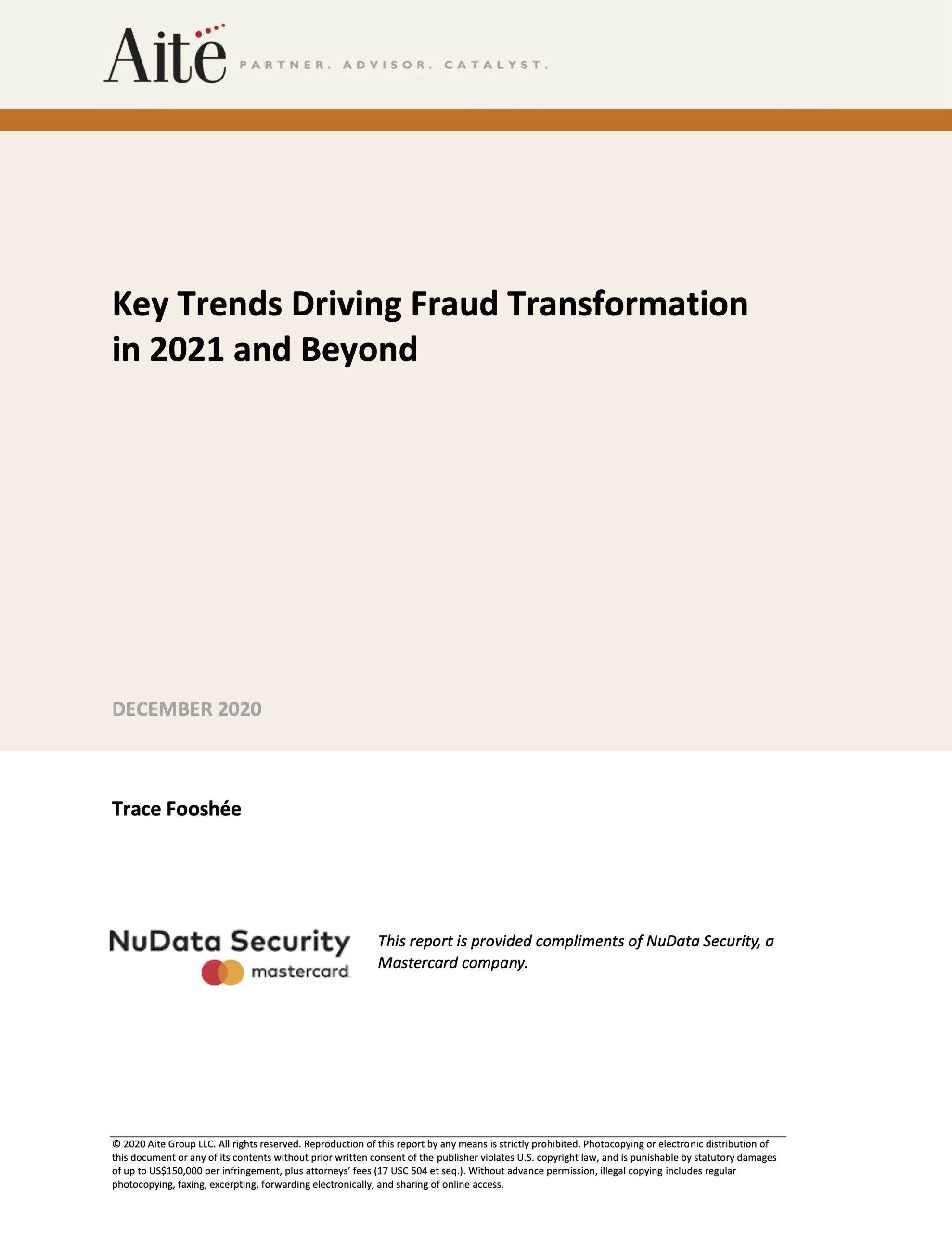 Key trends for FIs driving fraud transformation in 2021 and beyond